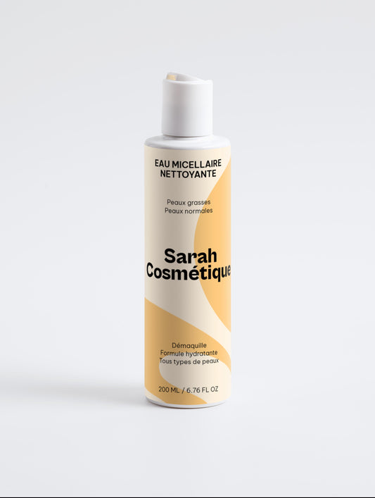 Eau micellaire nettoyante