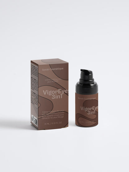 VigorEyes ( Crème contour des yeux anti-âge multifonctionnelle pour hommes, à triple action pour rafraîchir les yeux fatigués ) - 15ml