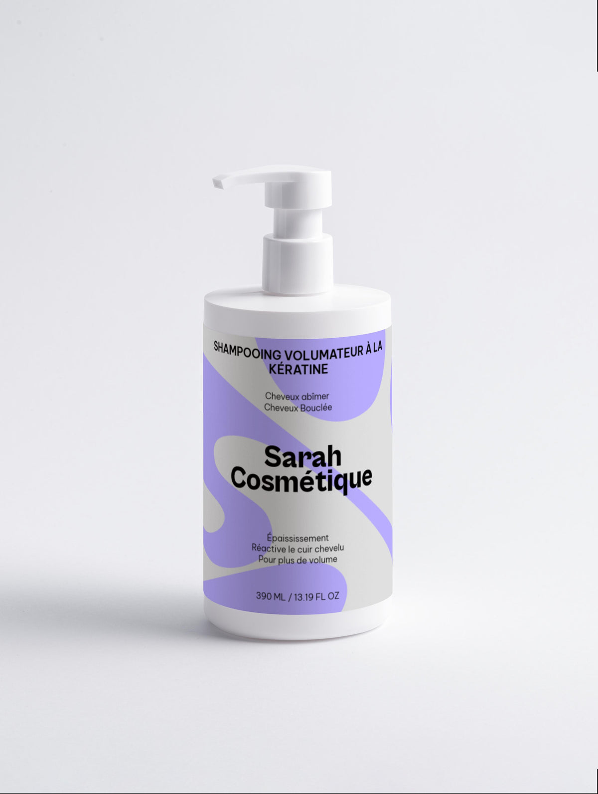 Shampooing volumateur à la kératine