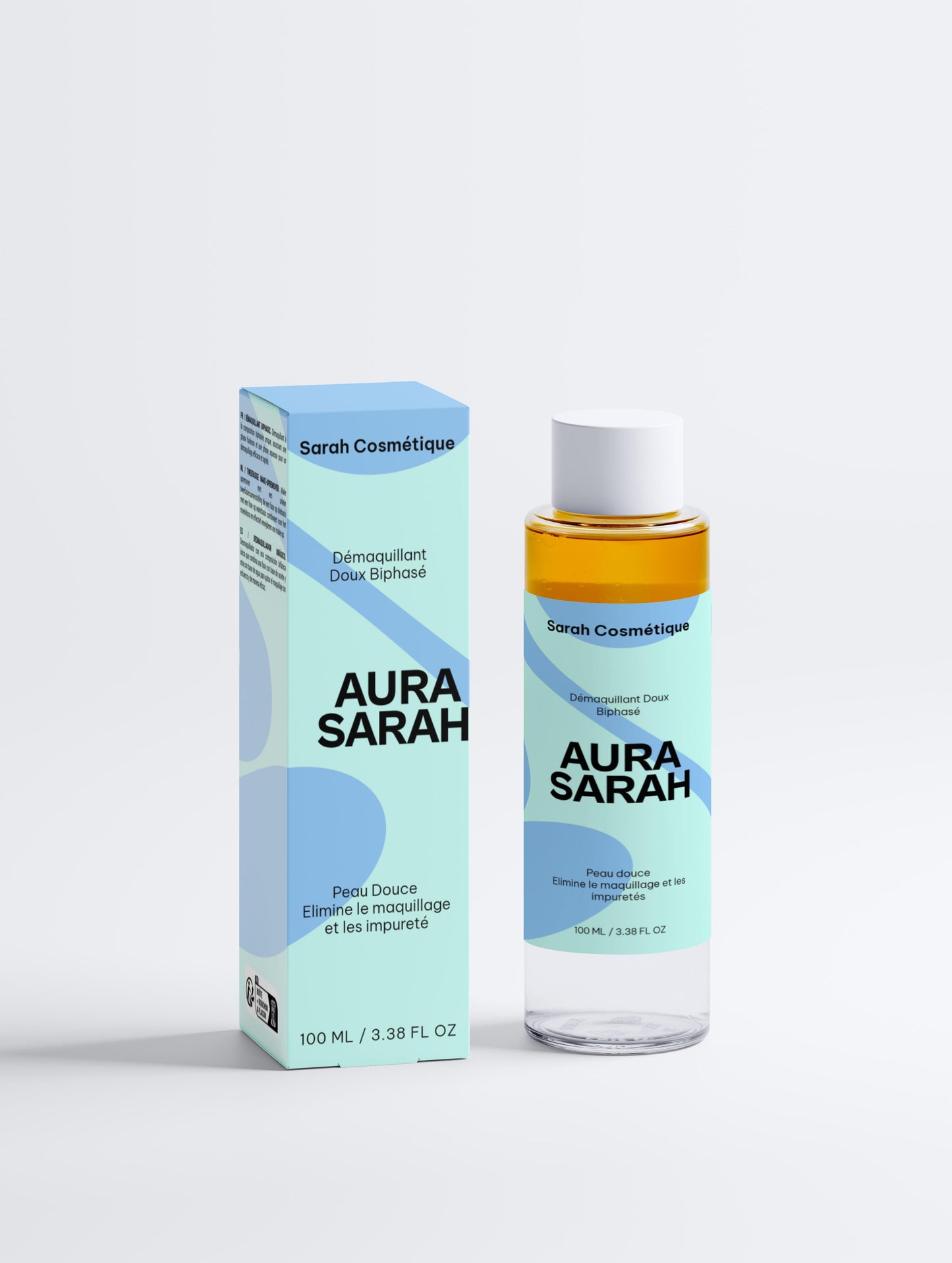 Aura Sarah – Démaquillant Doux Biphasé - 100ML
