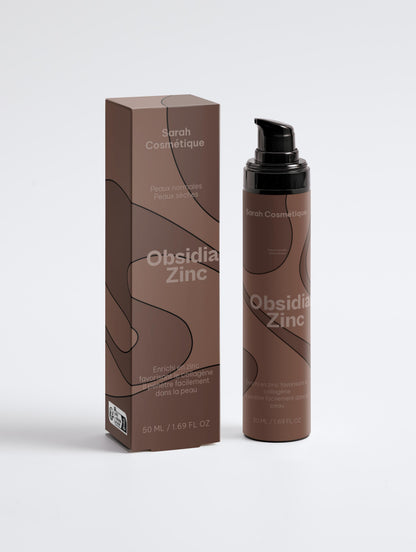 Obsidian Skin ( Gel visage au zinc sans huile pour hommes) - 50 ml