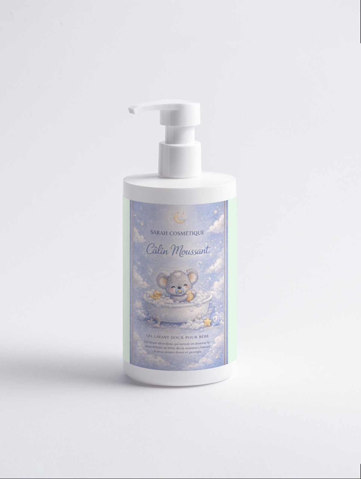 gel lavant bébé - calîn moussant 390ml