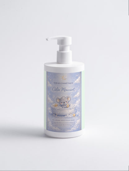 gel lavant bébé - calîn moussant 390ml