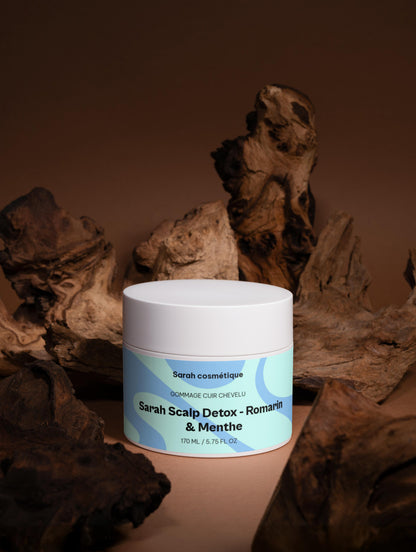 Sarah Scalp Detox - Romarin & Menthe - 170g